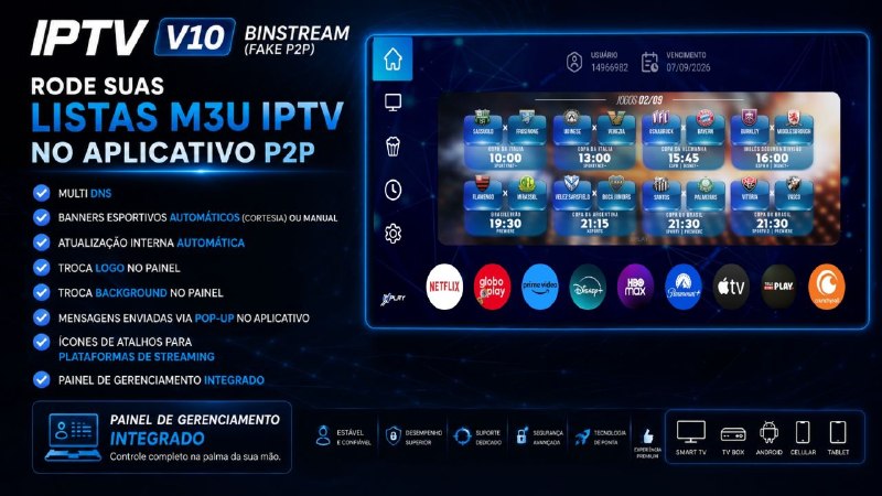 IPTV V10 BINSTREAM